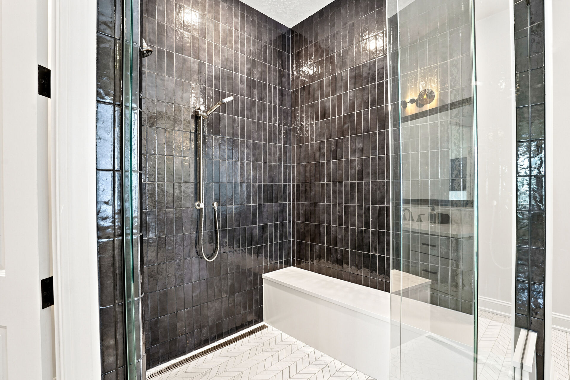 Primary bath soaking tub